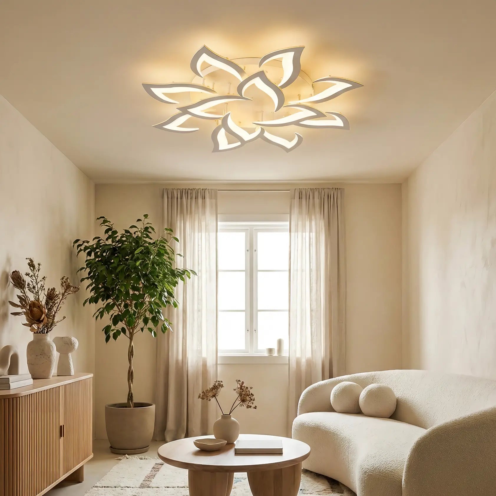 Modern Creative Flower Shape Ceiling Light