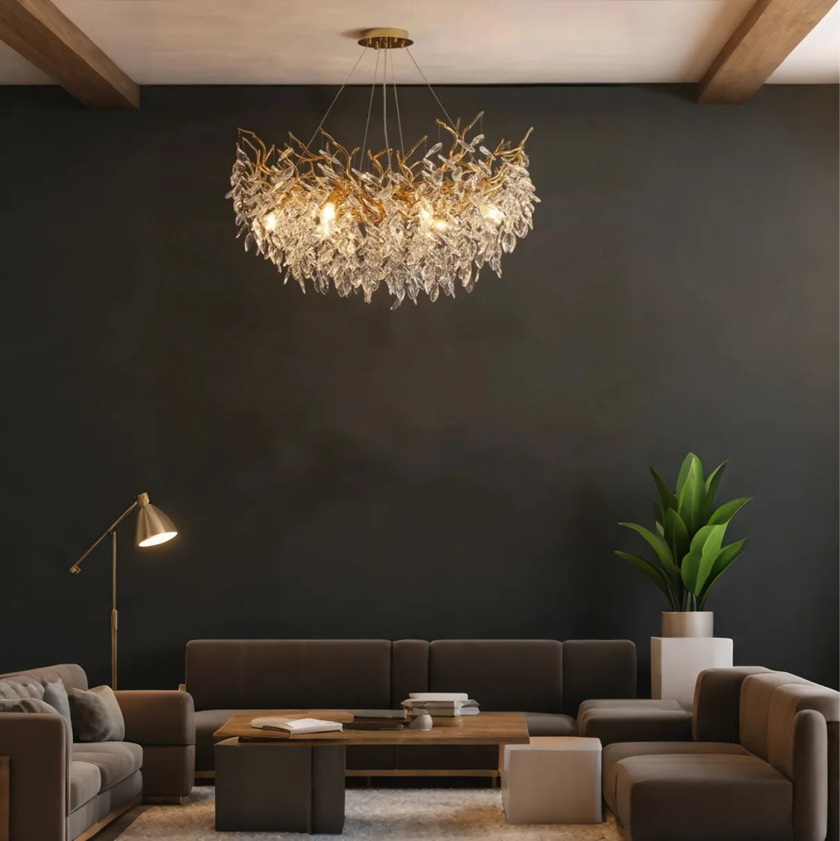 Modern Crystal Luxury  Ceiling Chandelier