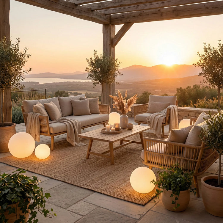 Solar Sphere Glow Trädgårdsljus