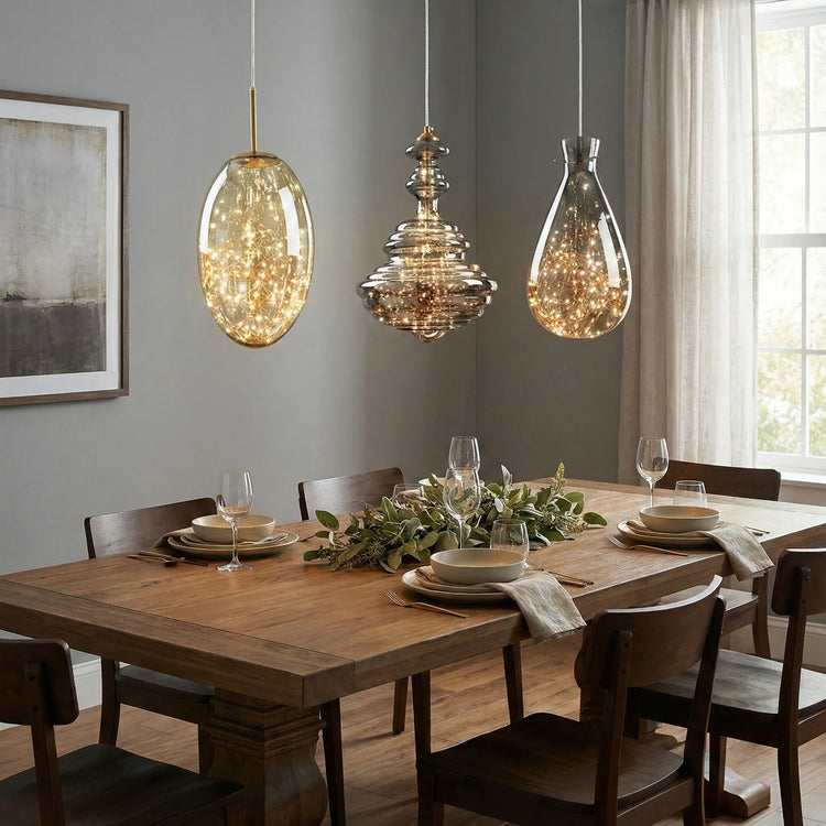 Starry Sky  Glass Pendant Light