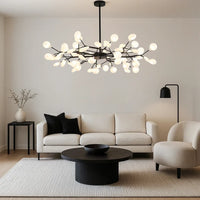 Glarefusion Creative Branch Acrylic Living Room Chandelier