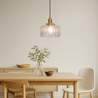 Vintage Crystal Hanging Lamp