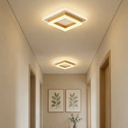 Lampada da soffitto moderna e creativa ad anello quadrato