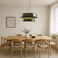 Glarefusion Creative Stained Glass Ceiling Light