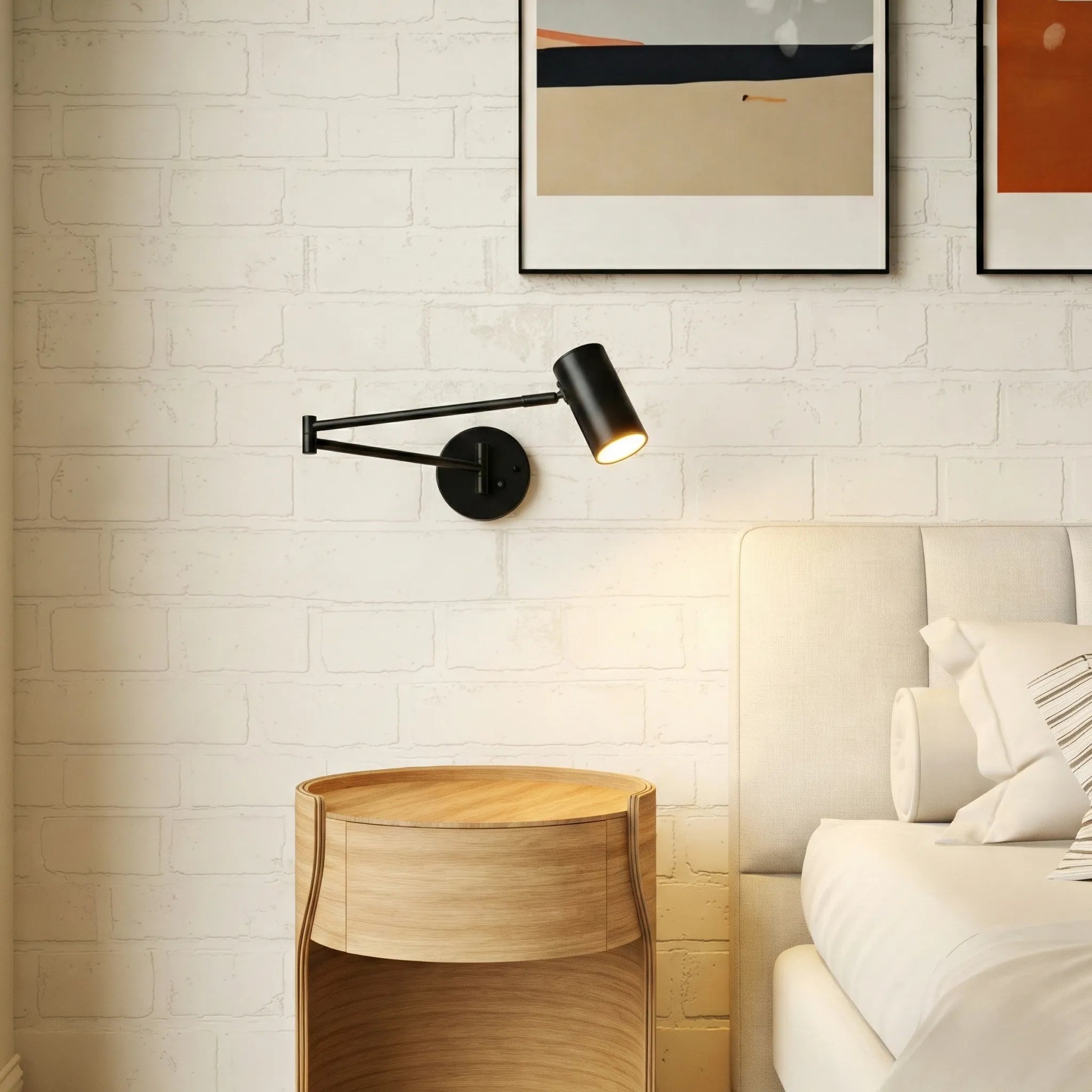 Moderna lampada da parete regolabile Streamline