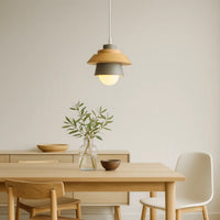 Glarefusion Chic Wood Pendant Lamp