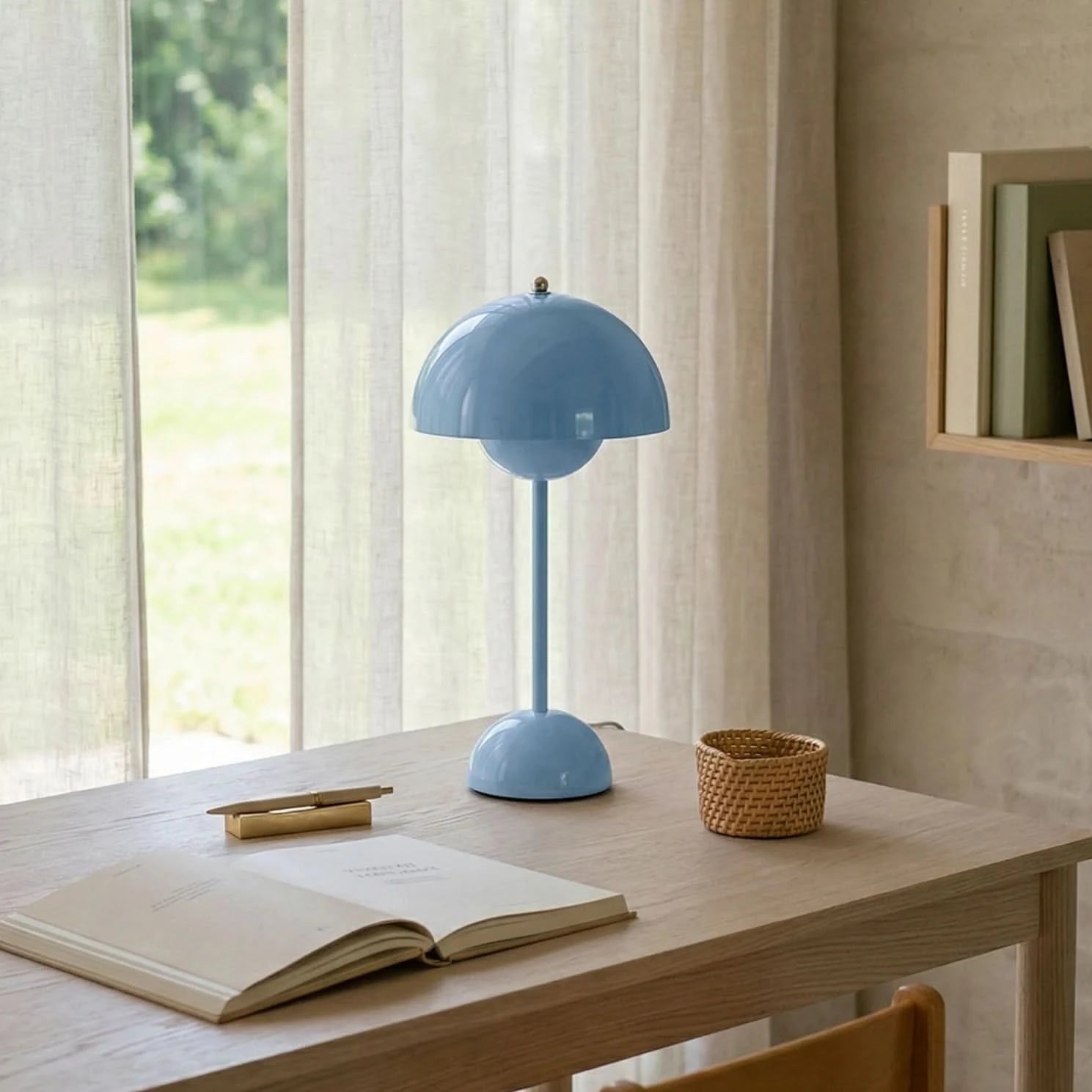 Glarefusion Modern Decoration Mushroom Table Lamp