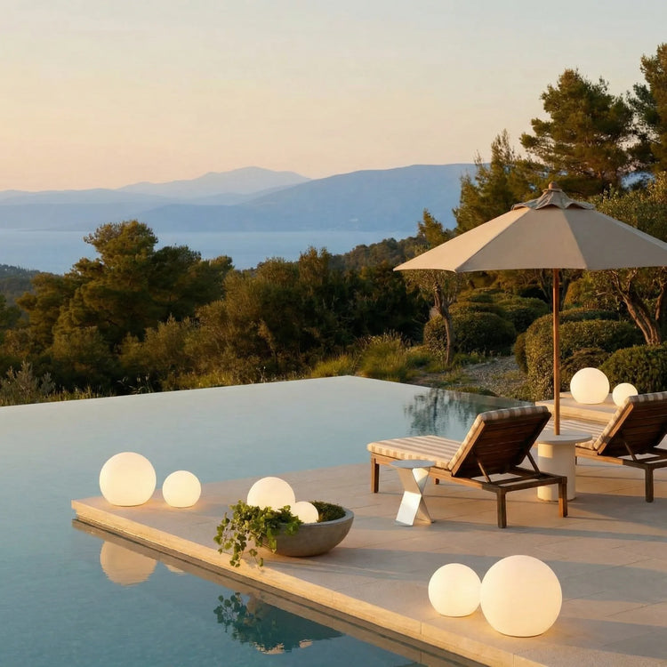 Solar Sphere Glow Trädgårdsljus