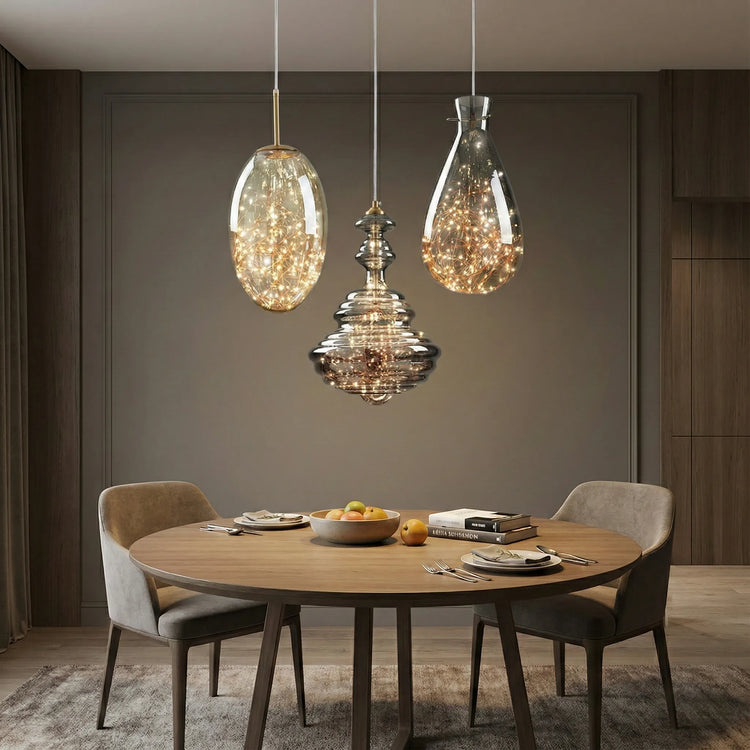 Starry Sky  Glass Pendant Light