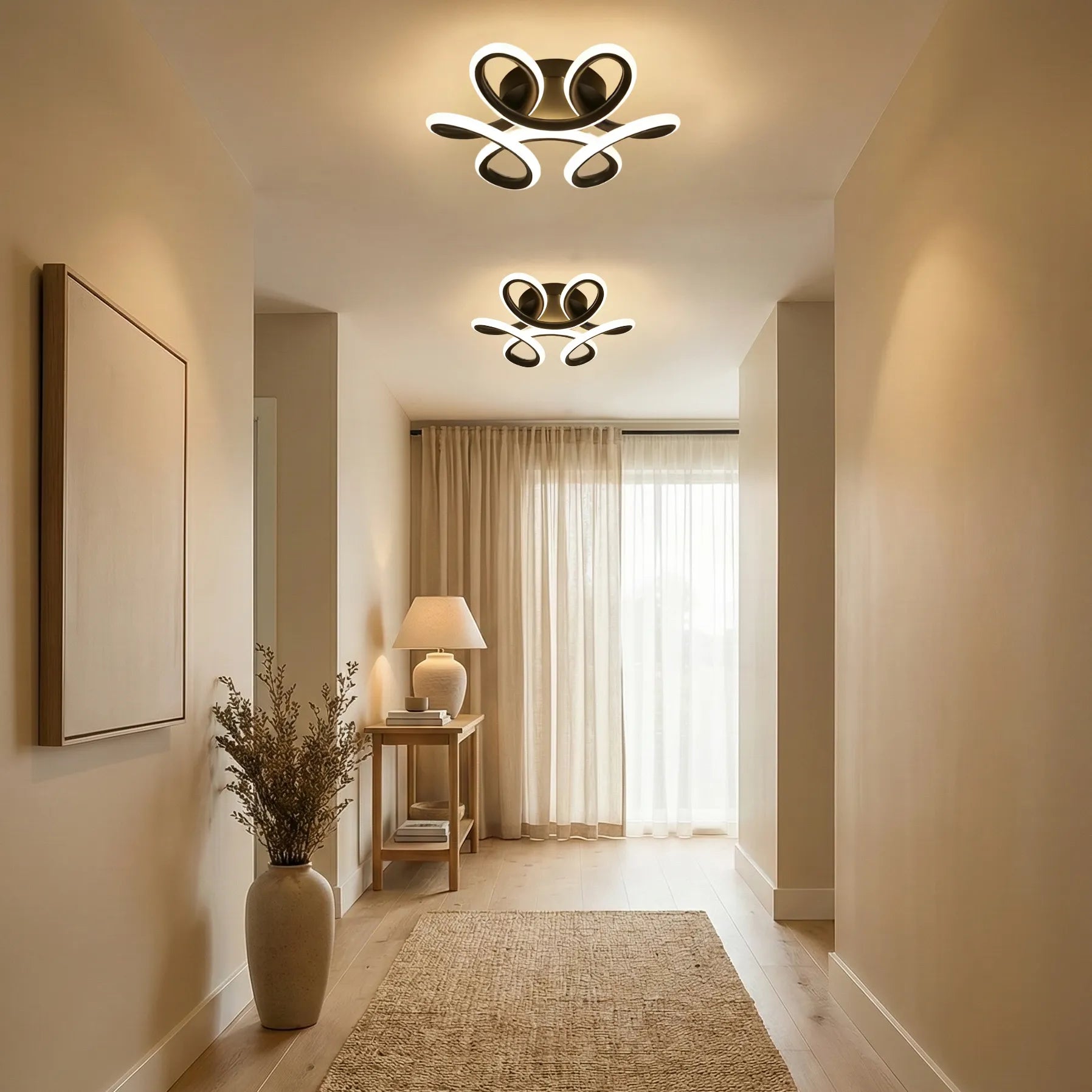 Plafoniera LED elegante