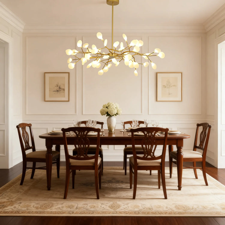 Glarefusion Creative Branch Acrylic Living Room Chandelier