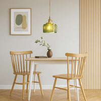 Vintage Crystal Hanging Lamp