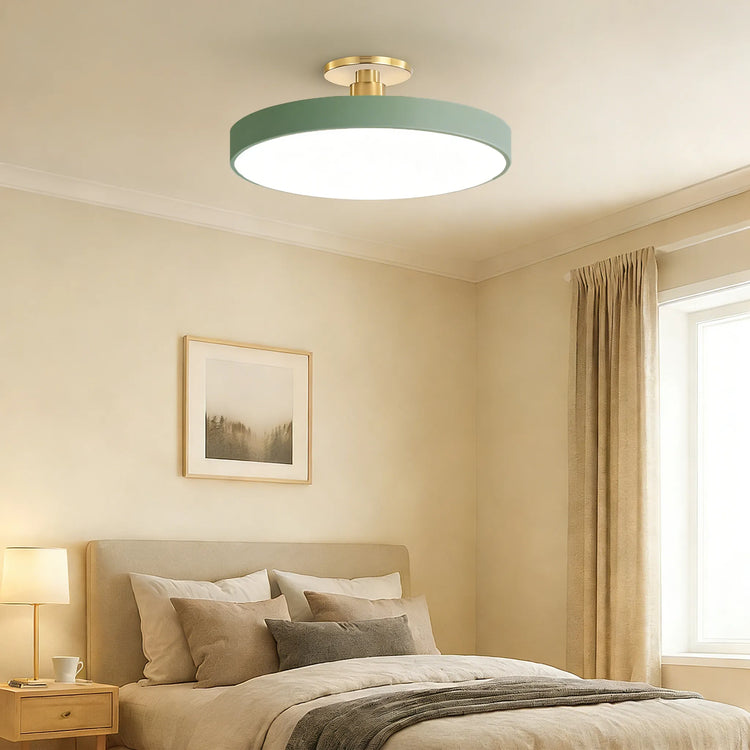 Nordic Round Flush Mount Ceiling Light