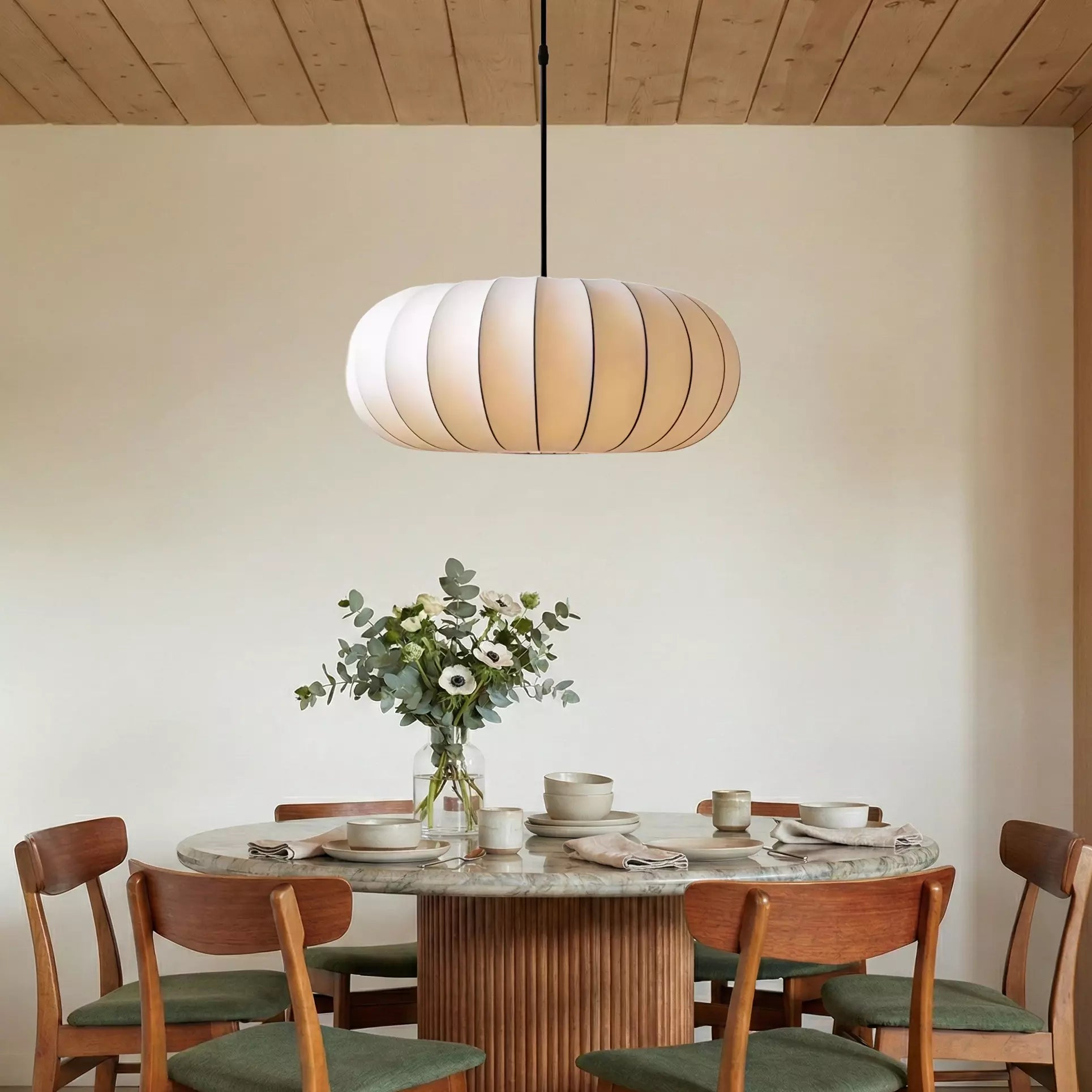 Moderna lampada a sospensione a lanterna semplice