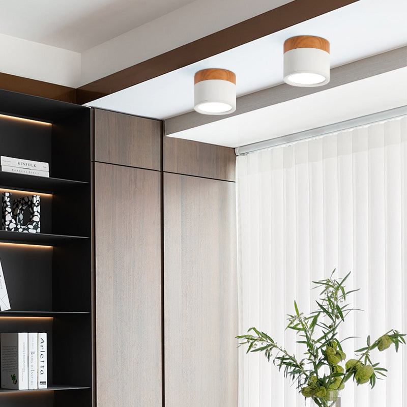Nordic Simple Cylinder LED Loftslampe