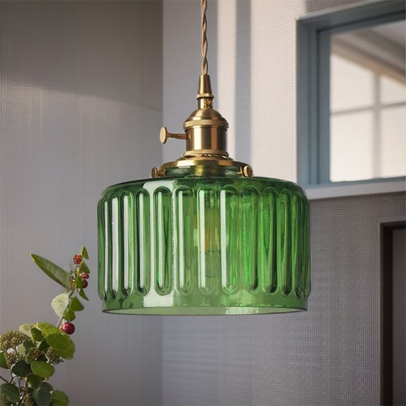 Vintage krystal hængende lampe