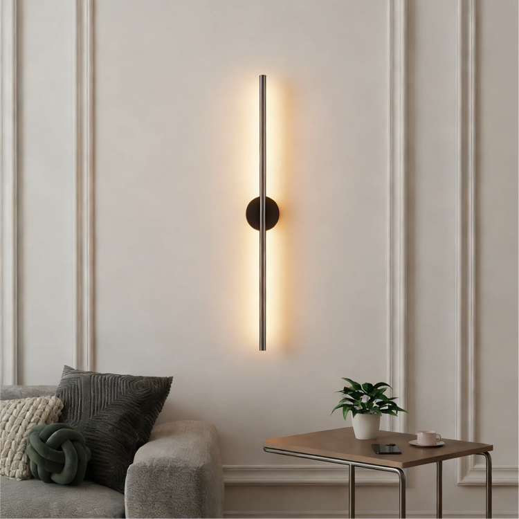 Stilfuld SlimLine Metal væglampe