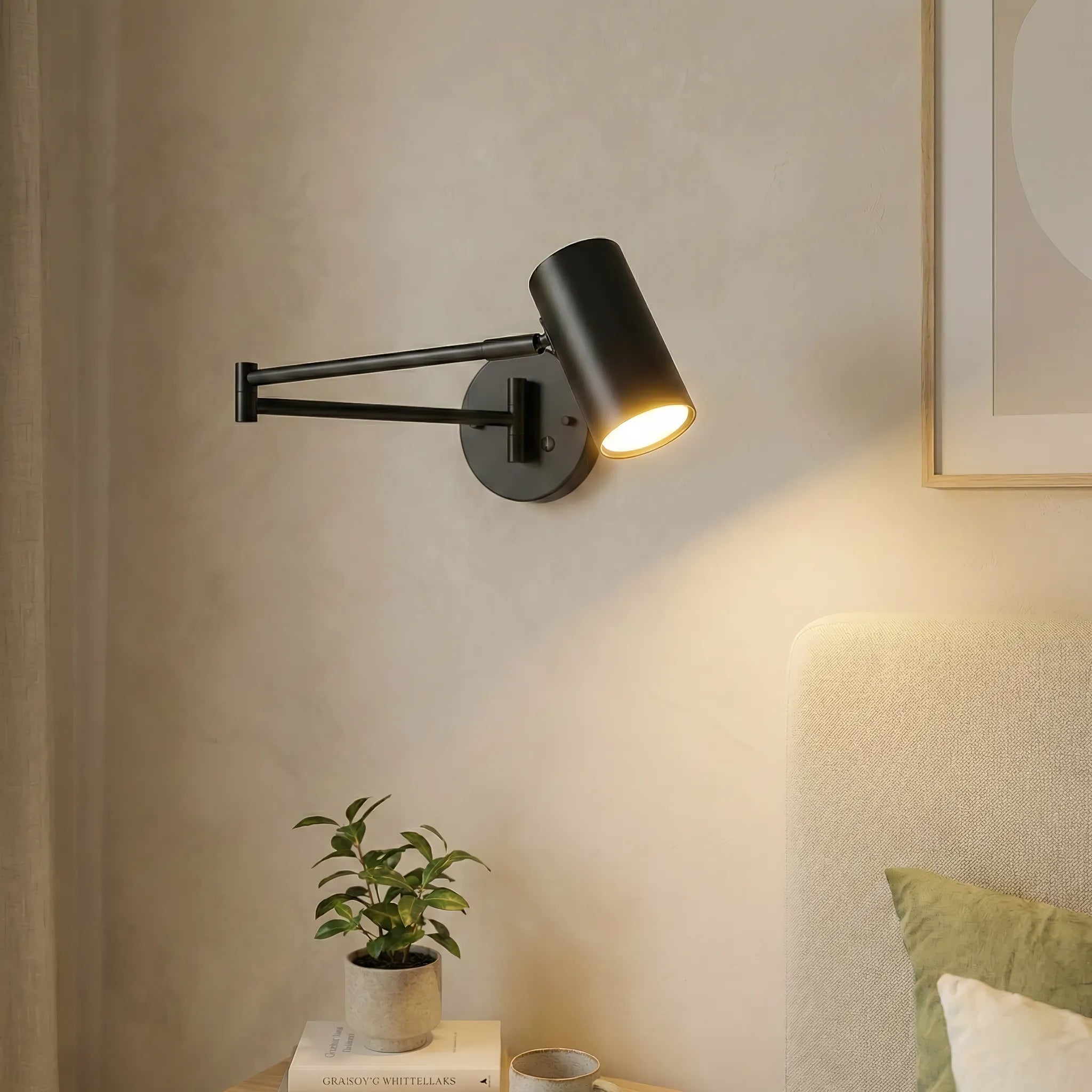 Moderna lampada da parete regolabile Streamline