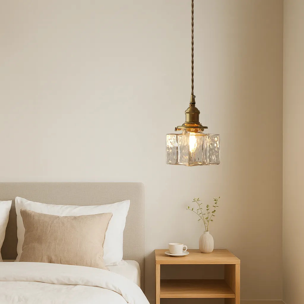 Glarefusion Modern Retro Glass Pendant Lamp