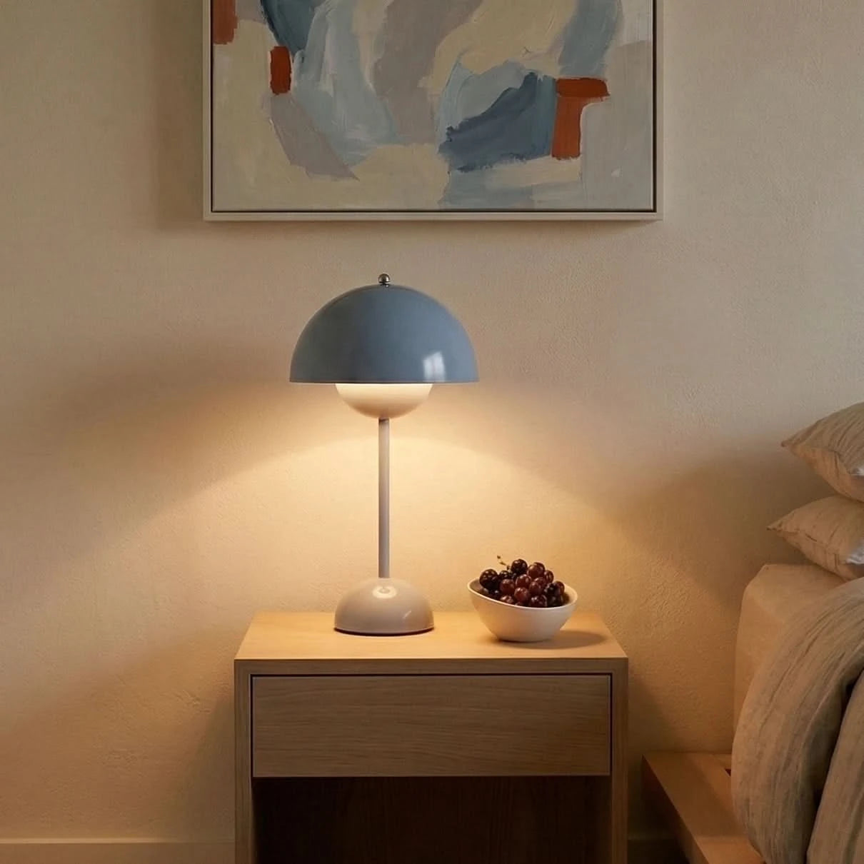 Glarefusion Modern Decoration Mushroom Table Lamp