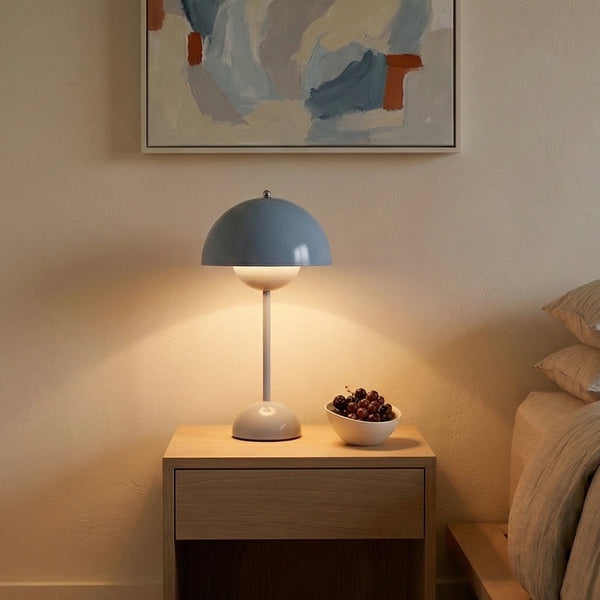 Glarefusion modern dekoration svamp bordslampa