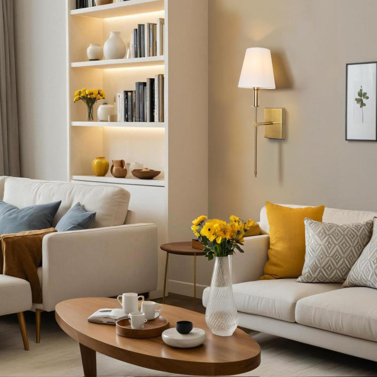 Glarefusion enkel genopladelig kreativ væglampe