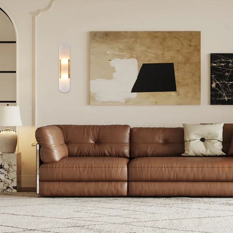Moderne minimalistisk marmor væglampe