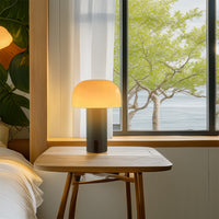 Moderne svamp bordlampe