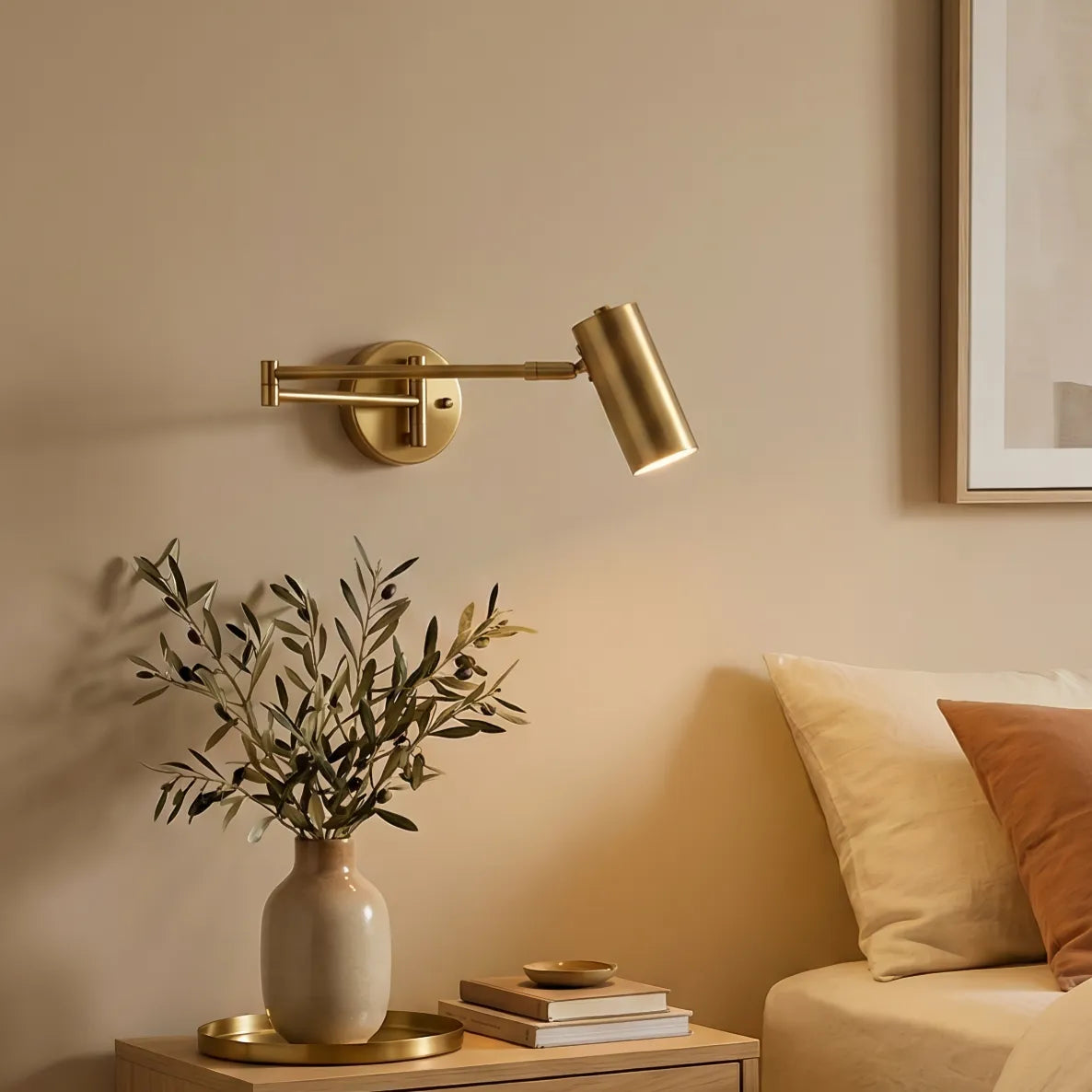 Moderna lampada da parete regolabile Streamline