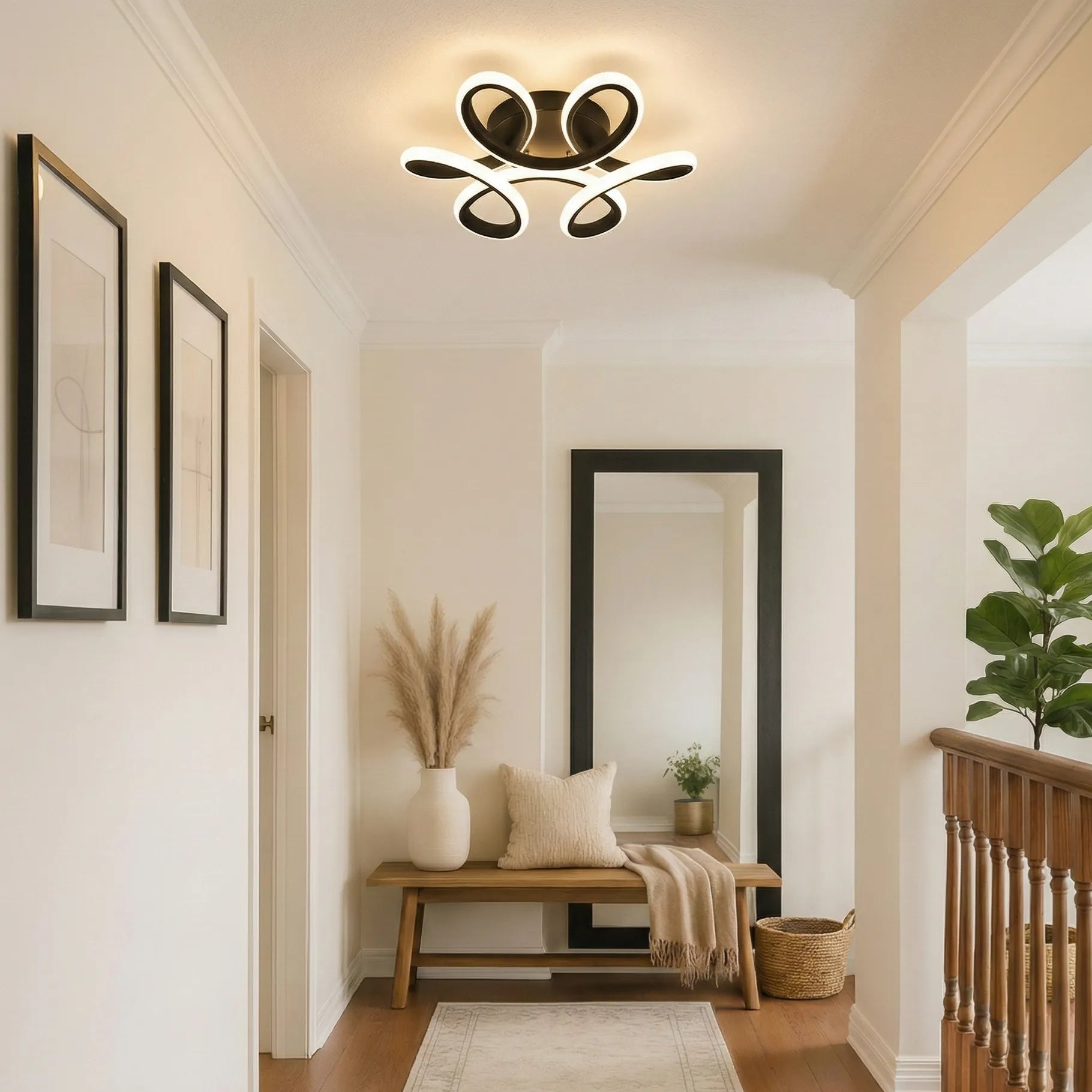 Plafoniera LED elegante