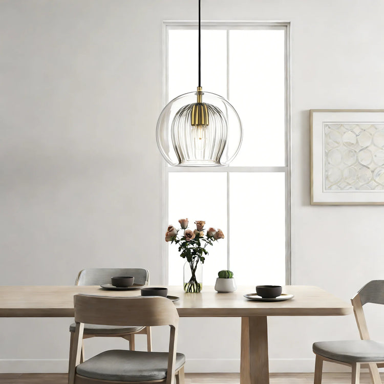 Modern Chic Spherical Glass Pendant Light