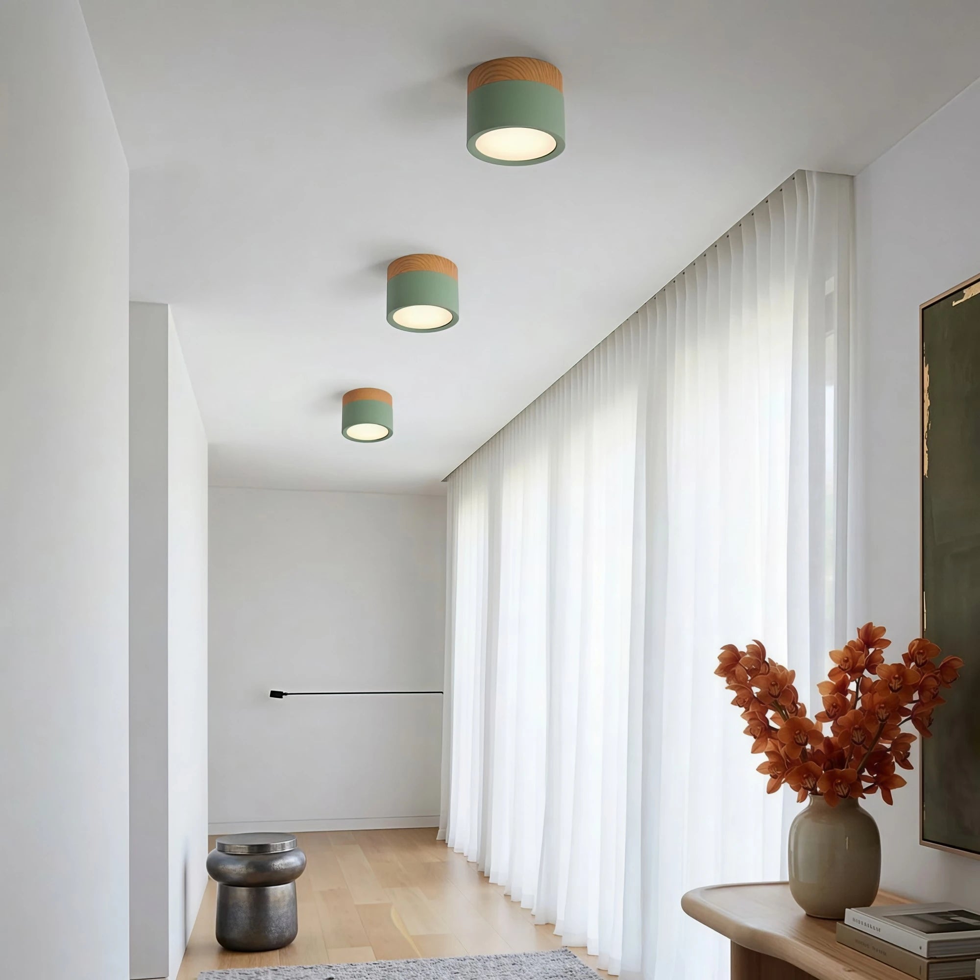 Nordic Simple Cylinder LED Loftslampe