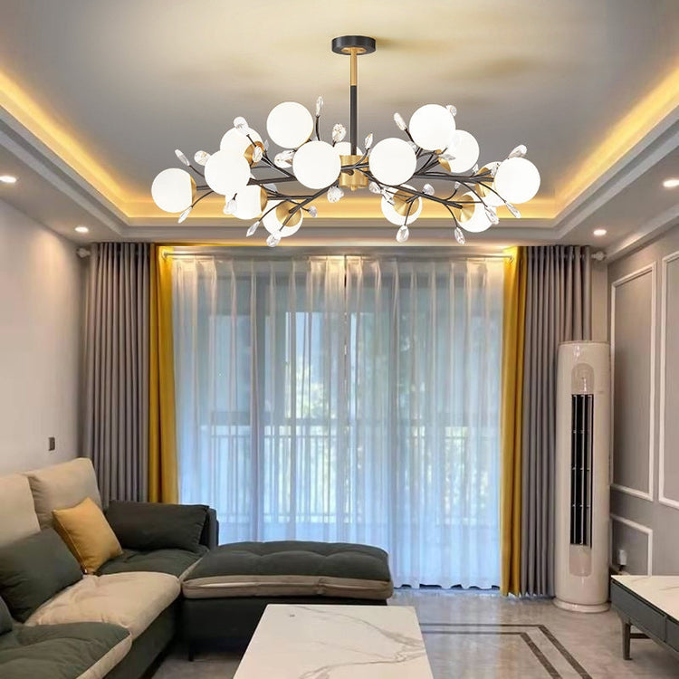 Nordic Creative Minimalistisk Glaslysekrone