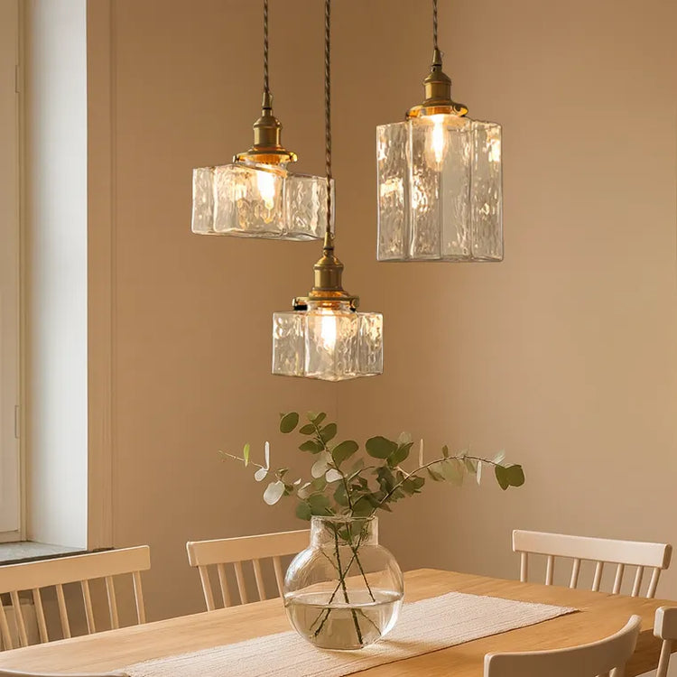 Glarefusion Modern Retro Glass Pendant Lamp