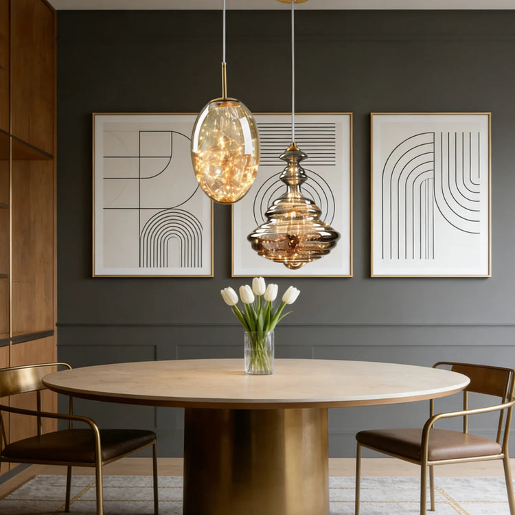 Starry Sky  Glass Pendant Light