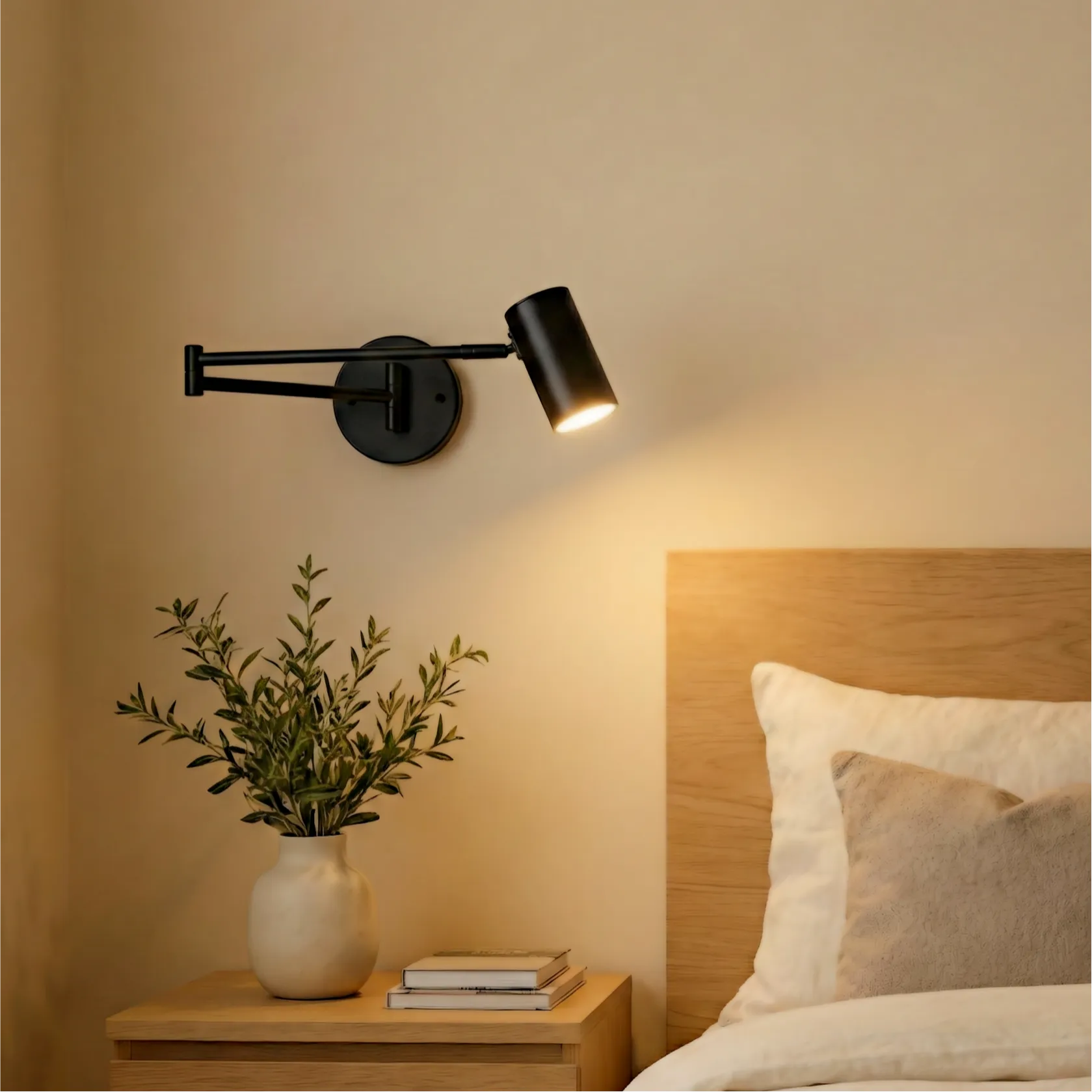 Moderna lampada da parete regolabile Streamline