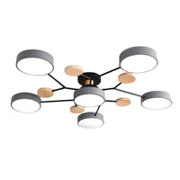 Plafonnier LED circulaire moderne nordique en acrylique