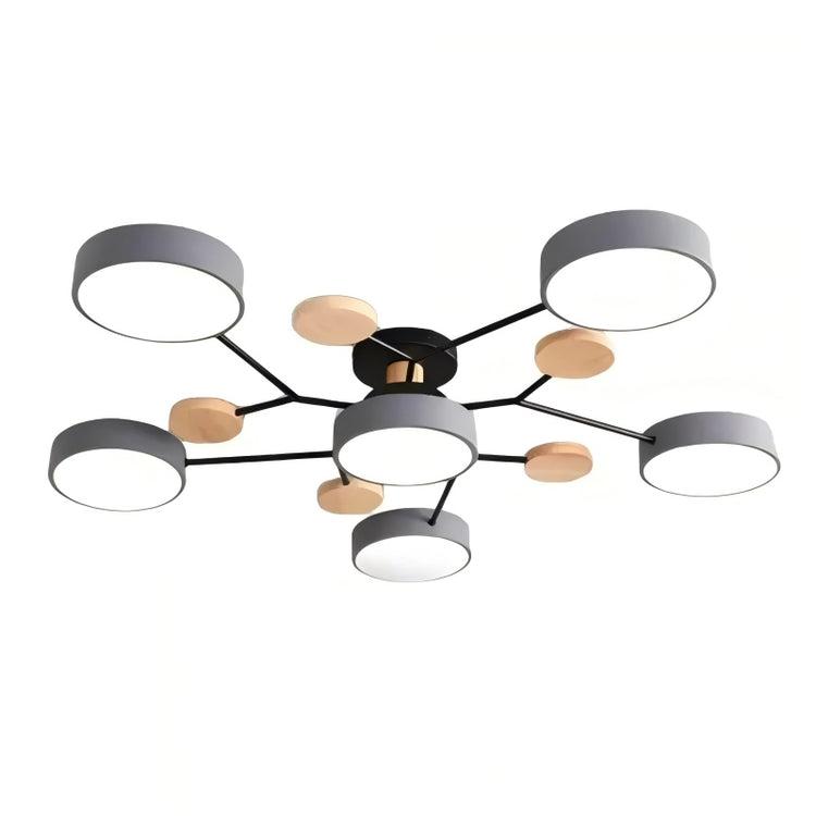 Nordic Modern Circular Acryl LED Loftslampe