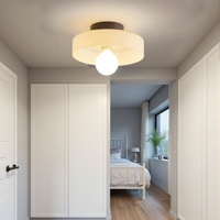 Glarefusie Modern Round Flush Mount plafondlicht