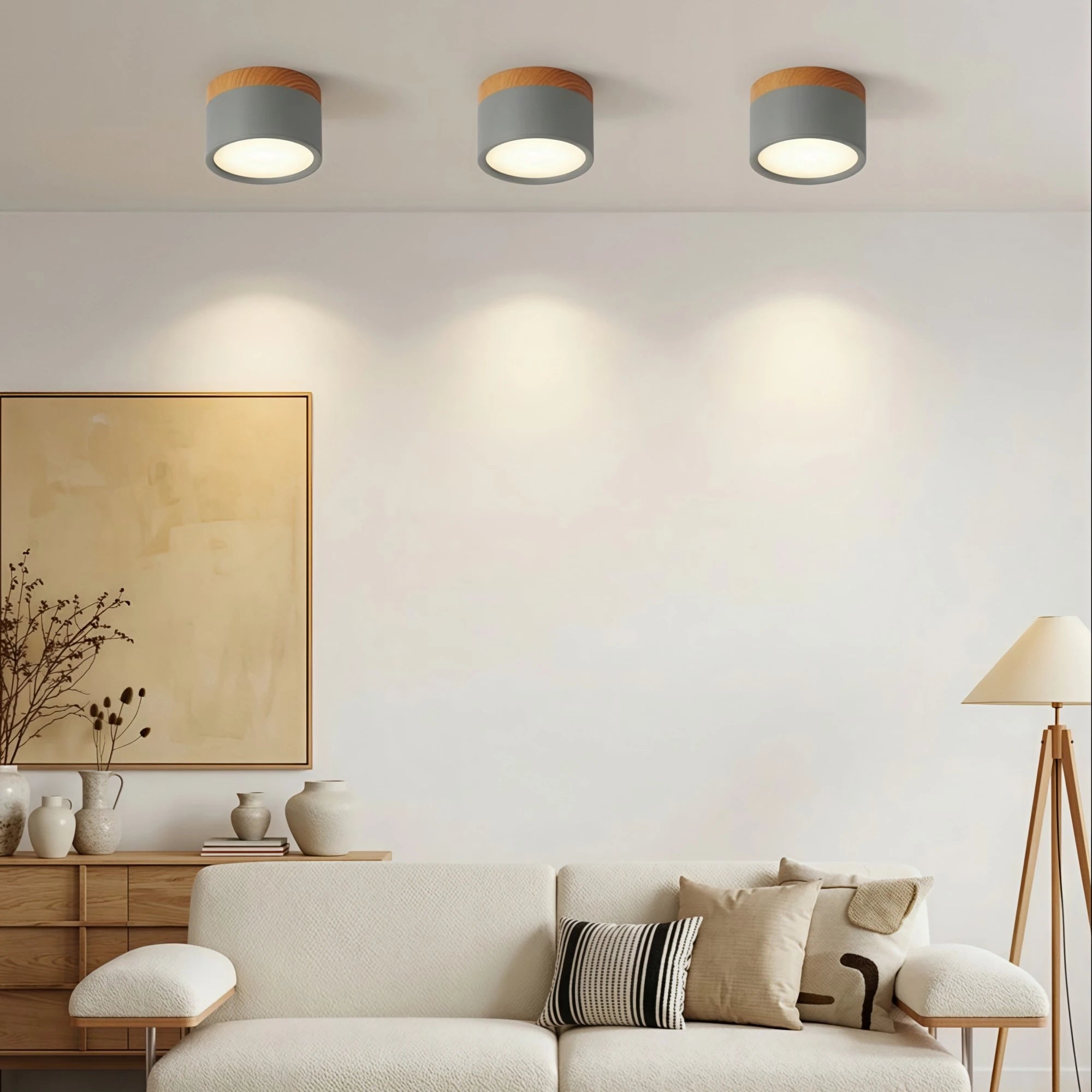 Nordic Simple Cylinder LED Loftslampe