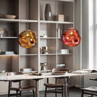Glarefusion chic glas smelt hanglampje