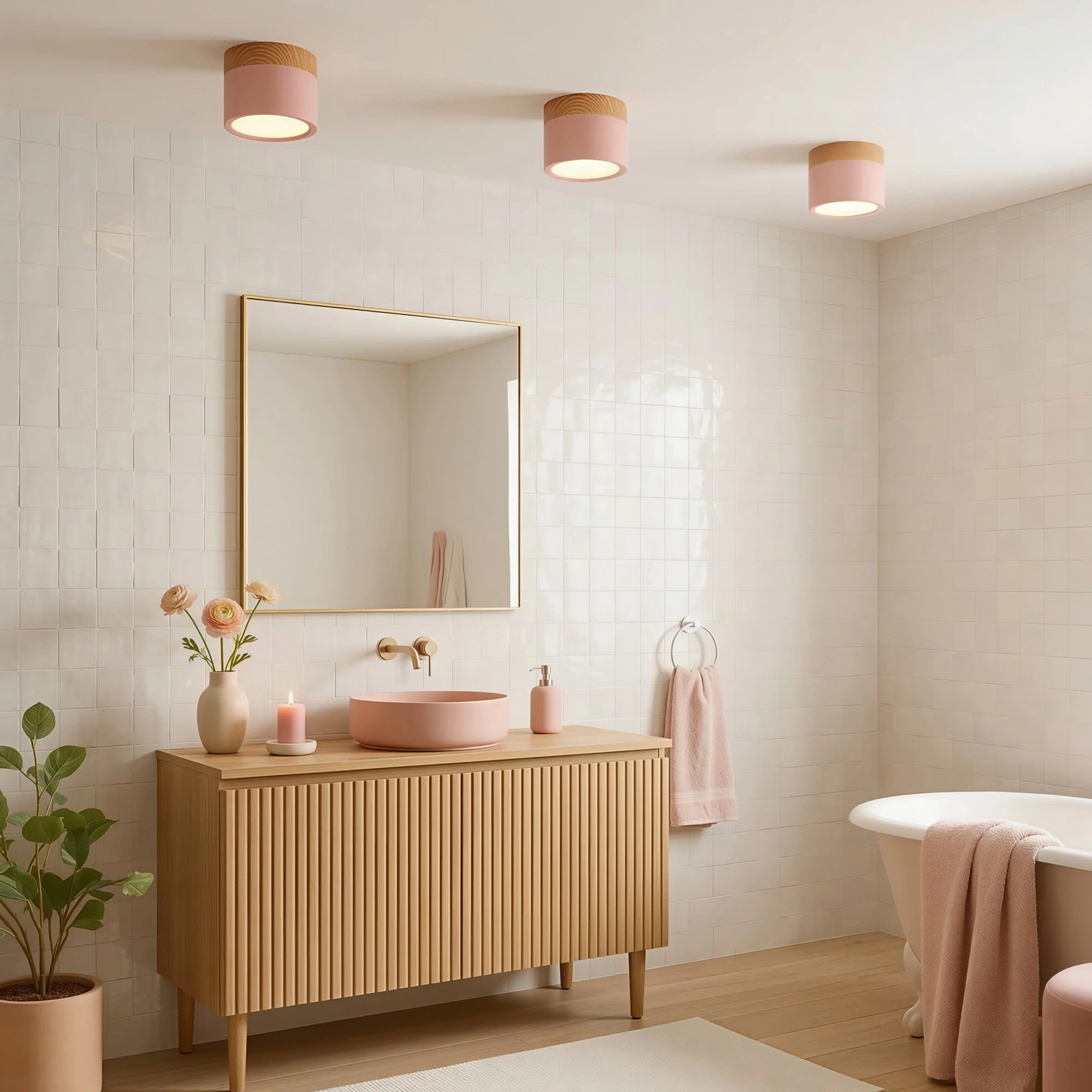 Nordic Simple Cylinder LED Loftslampe