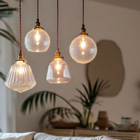 Nordisches modernes Kristallglasanhänger Licht