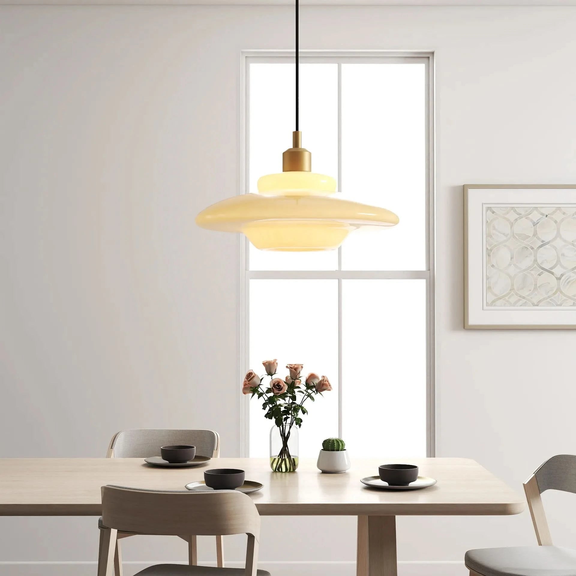 Glarefusion Nordic Modern Simple Glass Pendant Light