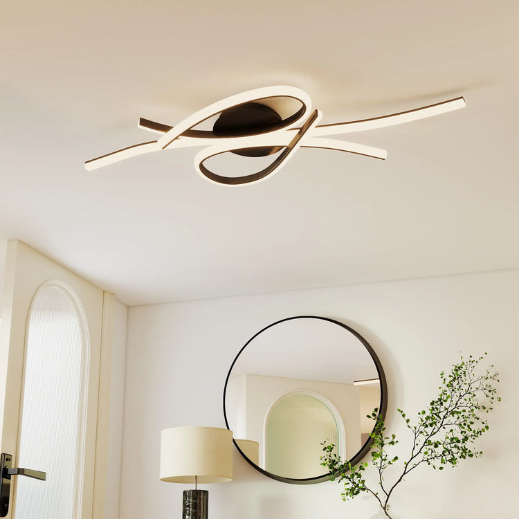 Moderne kreative musikalske noder loftslys