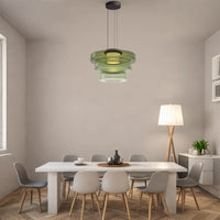 Bauhaus Style Glass Pendant Light