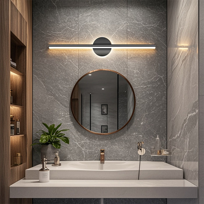 Moderne rund/firkantet LED væglampe