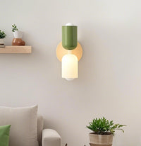 Glarefusion Double-ended Two-color Candle Wall Light