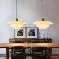 Glarefusion Nordic Modern Simple Glass Pendel Light