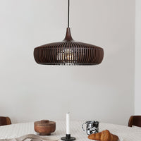 GlareFusion Creative Wooden Chandelier